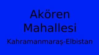 Akören Mahallesi Thumbnail