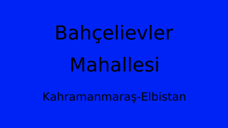 Bahçelievler Mahallesi Thumbnail
