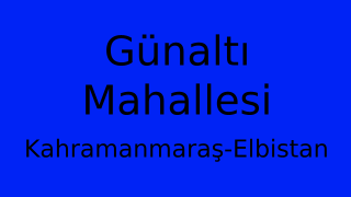 Günaltı Mahallesi Thumbnail
