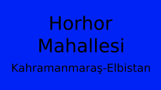 Horhor Mahallesi Thumbnail