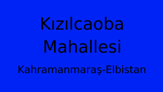 Kızılcaoba Mahallesi Thumbnail