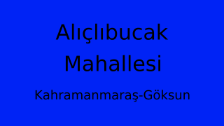Alıçlıbucak Mahallesi Thumbnail