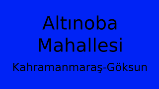 Altınoba Mahallesi Thumbnail
