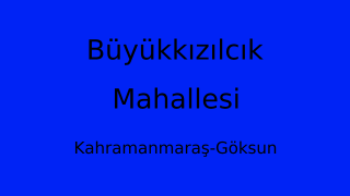 Büyükkızılcık Mahallesi Thumbnail