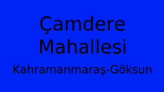 Çamdere Mahallesi Thumbnail