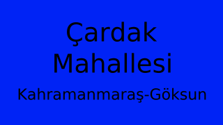 Çardak Mahallesi Thumbnail