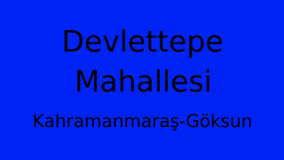 Devlettepe Mahallesi Thumbnail