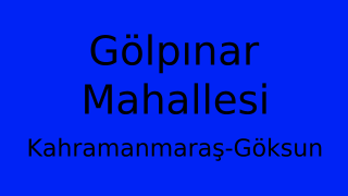 Gölpınar Mahallesi Thumbnail