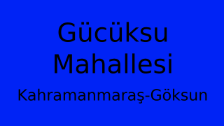 Gücüksu Mahallesi Thumbnail