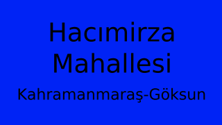 Hacımirza Mahallesi Thumbnail
