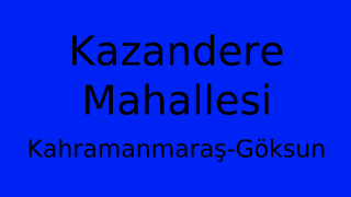 Kazandere Mahallesi Thumbnail