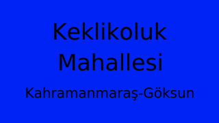 Keklikoluk Mahallesi Thumbnail