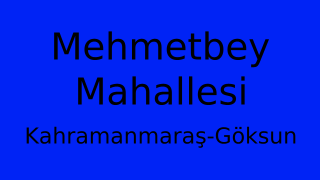Mehmetbey Mahallesi Thumbnail