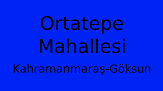 Ortatepe Mahallesi Thumbnail