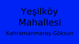 Yeşilköy Mahallesi Thumbnail