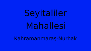 Seyitaliler Mahallesi Thumbnail