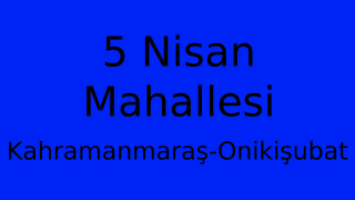 5 Nisan Mahallesi Thumbnail