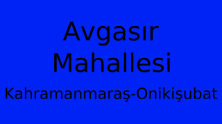 Avgasır Mahallesi Thumbnail