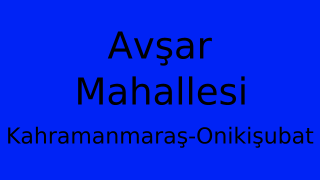 Avşar Mahallesi Thumbnail