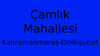 Çamlık Mahallesi Thumbnail