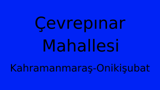 Çevrepınar Mahallesi Thumbnail