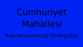 Cumhuriyet Mahallesi Thumbnail