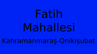 Fatih Mahallesi Thumbnail