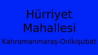 Hürriyet Mahallesi Thumbnail