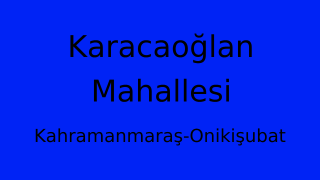 Karacaoğlan Mahallesi Thumbnail