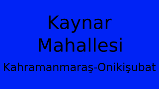 Kaynar Mahallesi Thumbnail