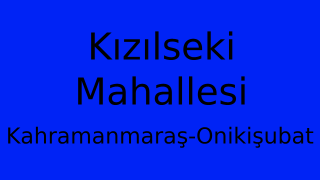 Kızılseki Mahallesi Thumbnail