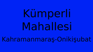 Kümperli Mahallesi Thumbnail