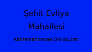 Şehit Evliya Mahallesi Thumbnail
