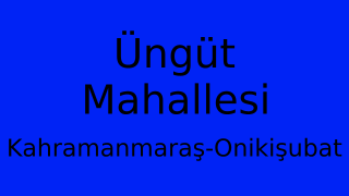 Üngüt Mahallesi Thumbnail