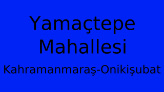 Yamaçtepe Mahallesi Thumbnail