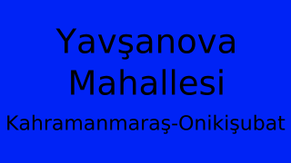 Yavşanova Mahallesi Thumbnail