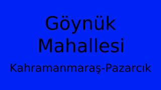 Göynük Mahallesi Thumbnail