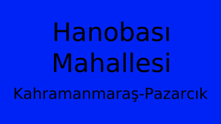 Hanobası Mahallesi Thumbnail