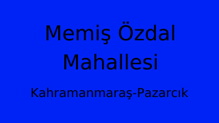 Memiş Özdal Mahallesi Thumbnail