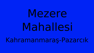 Mezere Mahallesi Thumbnail