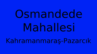 Osmandede Mahallesi Thumbnail