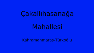 Çakallıhasanağa Mahallesi Thumbnail