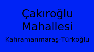 Çakıroğlu Mahallesi Thumbnail