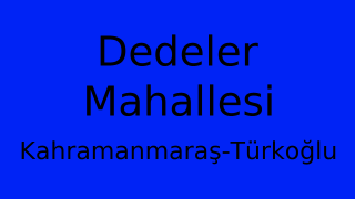 Dedeler Mahallesi Thumbnail