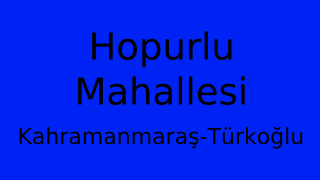 Hopurlu Mahallesi Thumbnail