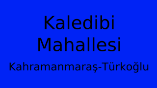 Kaledibi Mahallesi Thumbnail