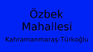 Özbek Mahallesi Thumbnail