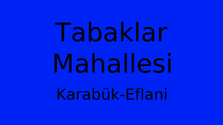 Tabaklar Mahallesi Thumbnail