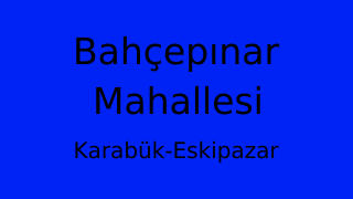 Bahçepınar Mahallesi Thumbnail