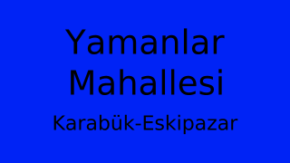 Yamanlar Mahallesi Thumbnail